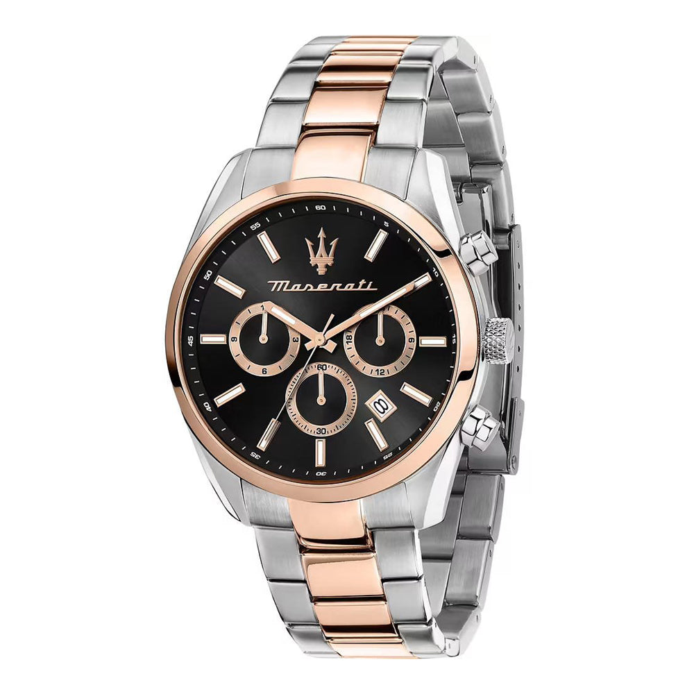 Reloj Maserati Attrazione R8853151002 para hombre con doble temporizador.