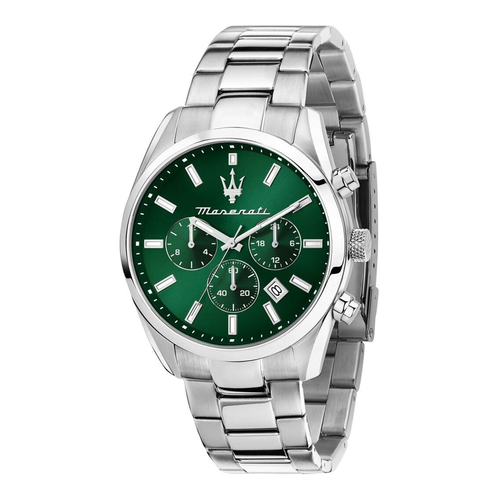 Reloj Maserati Attrazione R8853151011 para hombre con doble temporizador.