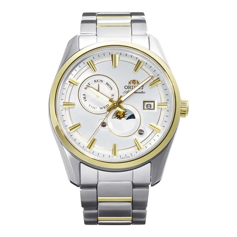 Reloj para hombre Orient Stretto sol y luna automático RA-AK0312S30B