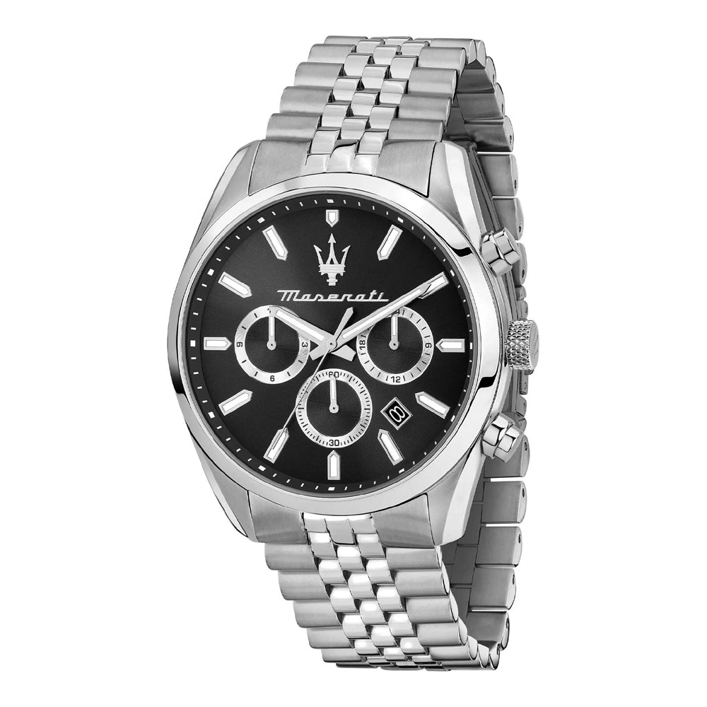 Reloj Maserati Attrazione R8853151022 para hombre con doble temporizador.