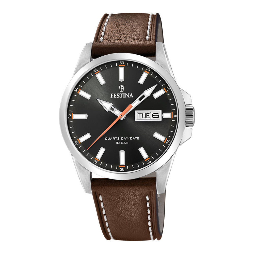 Reloj Festina Classics Day-Date F20358/2 multifunción para hombre