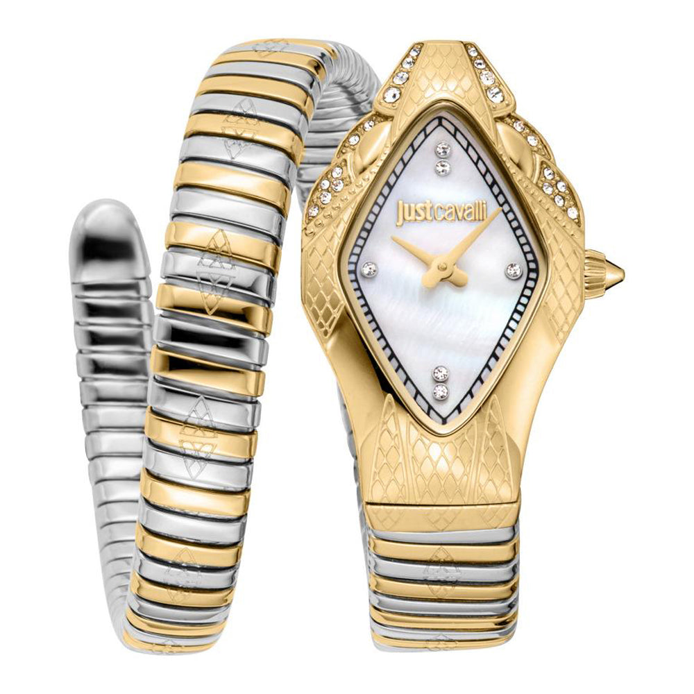 Reloj para mujer Just Cavalli Signature Snake Ferocious JC1L306M0065