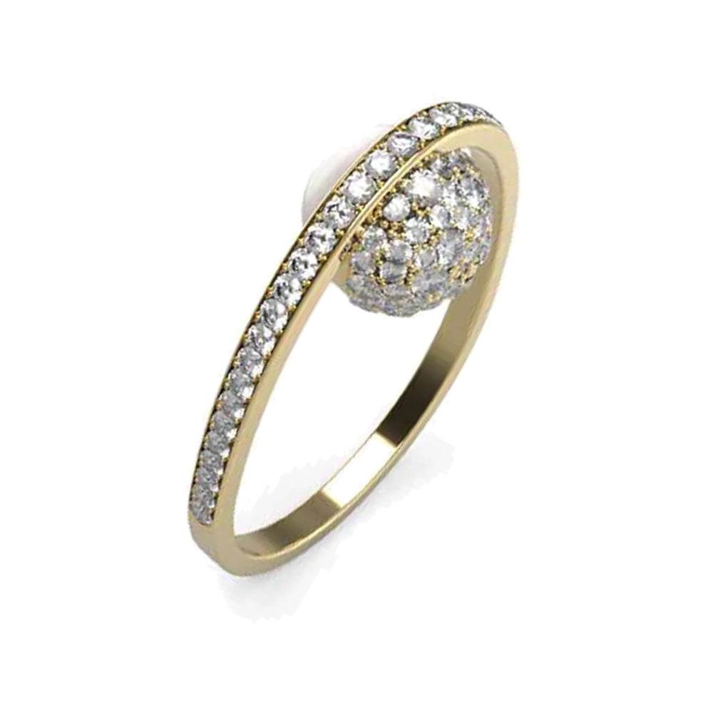 Anillo Guess mujer JUBR04454JWYG58