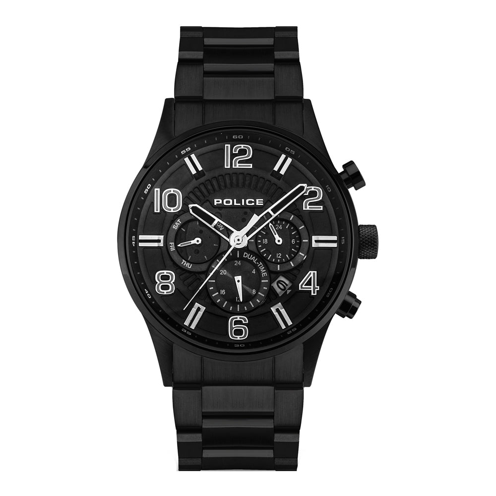 Reloj Police Addis PEWJK2203102 para hombre con doble temporizador.