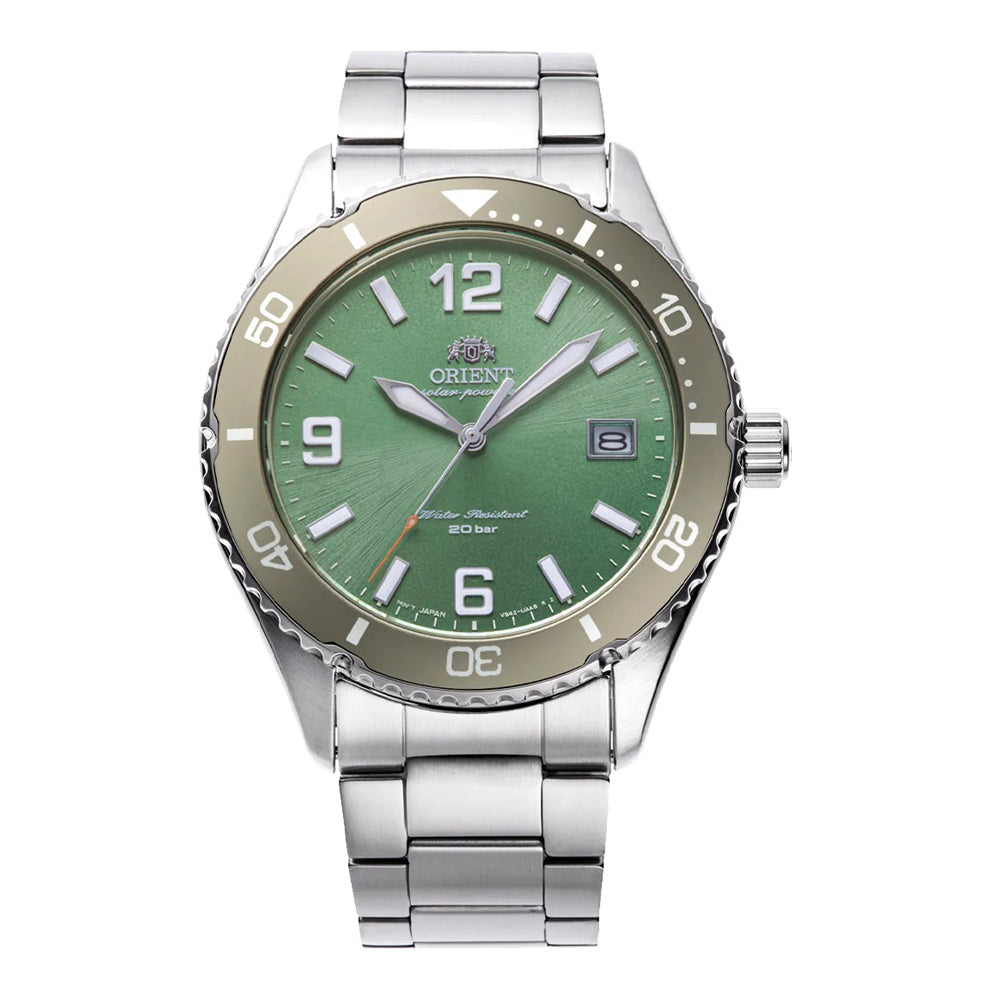 Reloj para hombre Orient Mako 40 con energía solar RA-WJ0001E10B