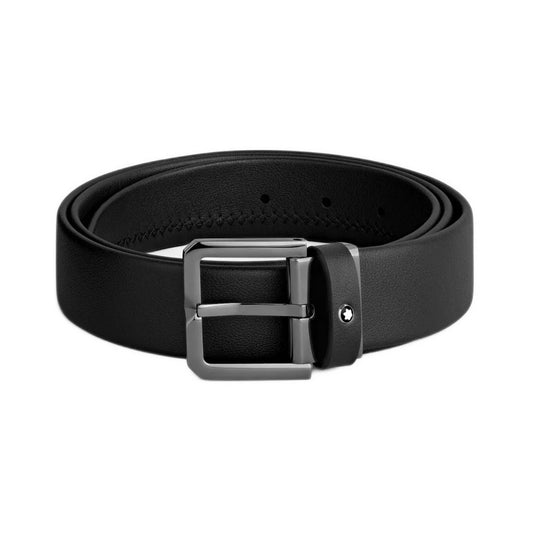 Cinturón Montblanc con hebilla cuadrada para hombre 199648