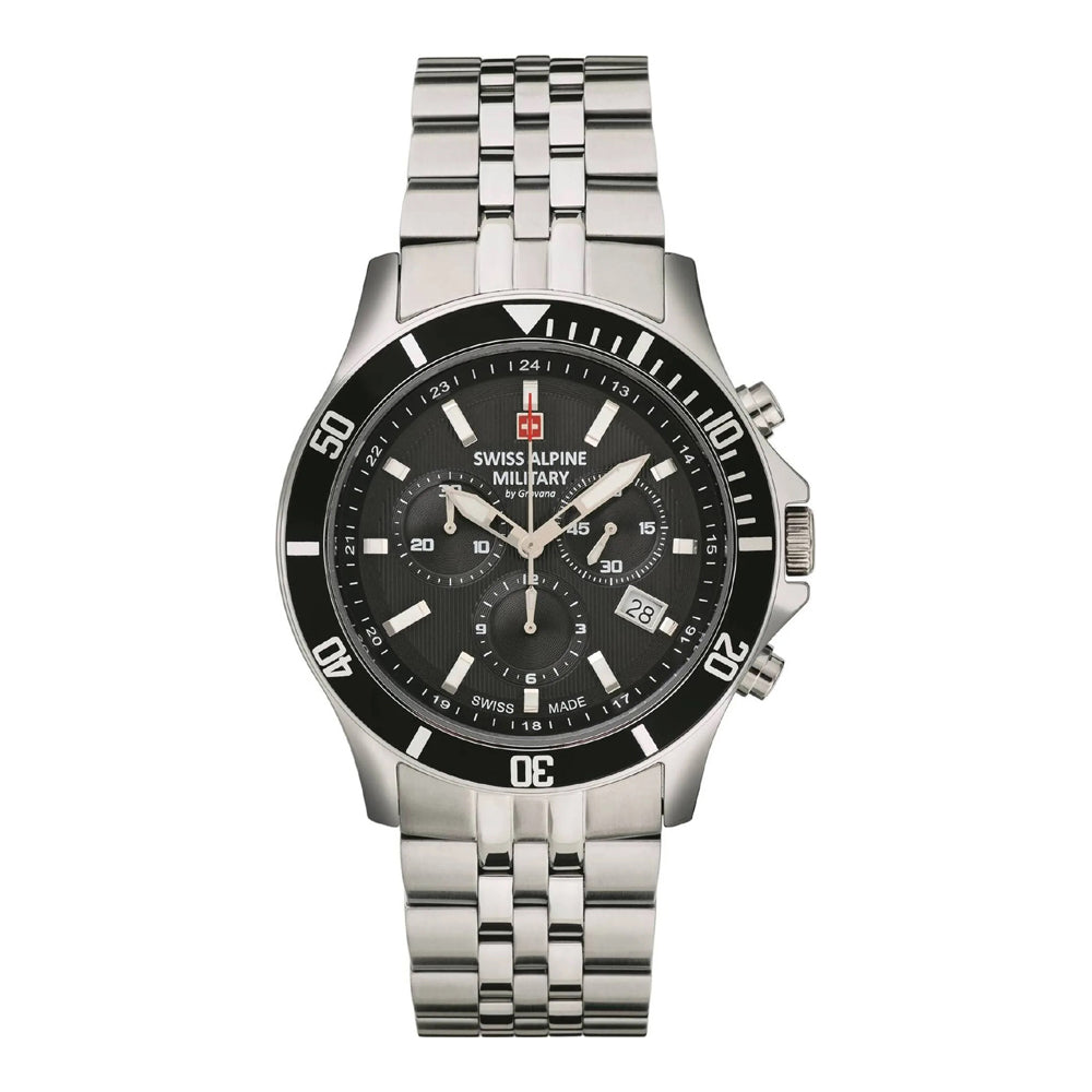 Reloj cronógrafo para hombre Swiss Alpine Military 7022.9137SAM