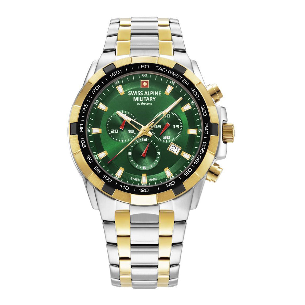 Reloj cronógrafo para hombre Swiss Alpine Military 7043.9144SAM