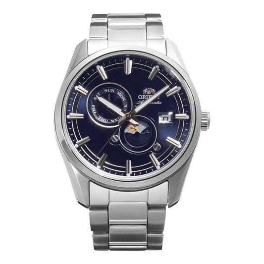 Reloj para hombre Orient Stretto sol y luna automático RA-AK0315L30B