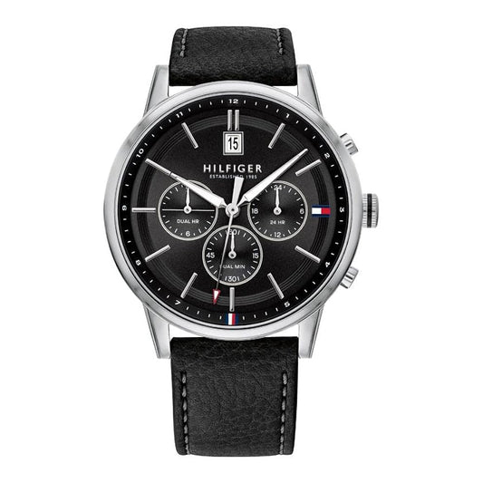 Reloj Tommy Hilfiger Kyle 1791630 para hombre con doble temporizador.