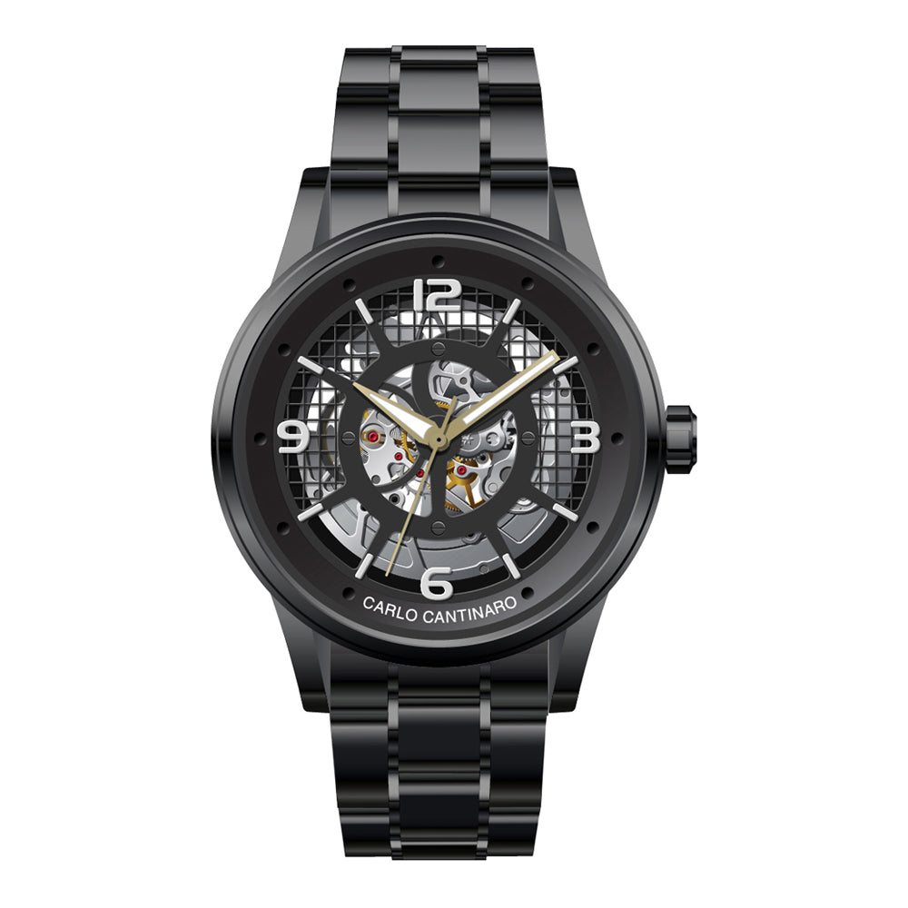 Reloj automático Carlo Cantinaro CC1001MB008 para hombre.