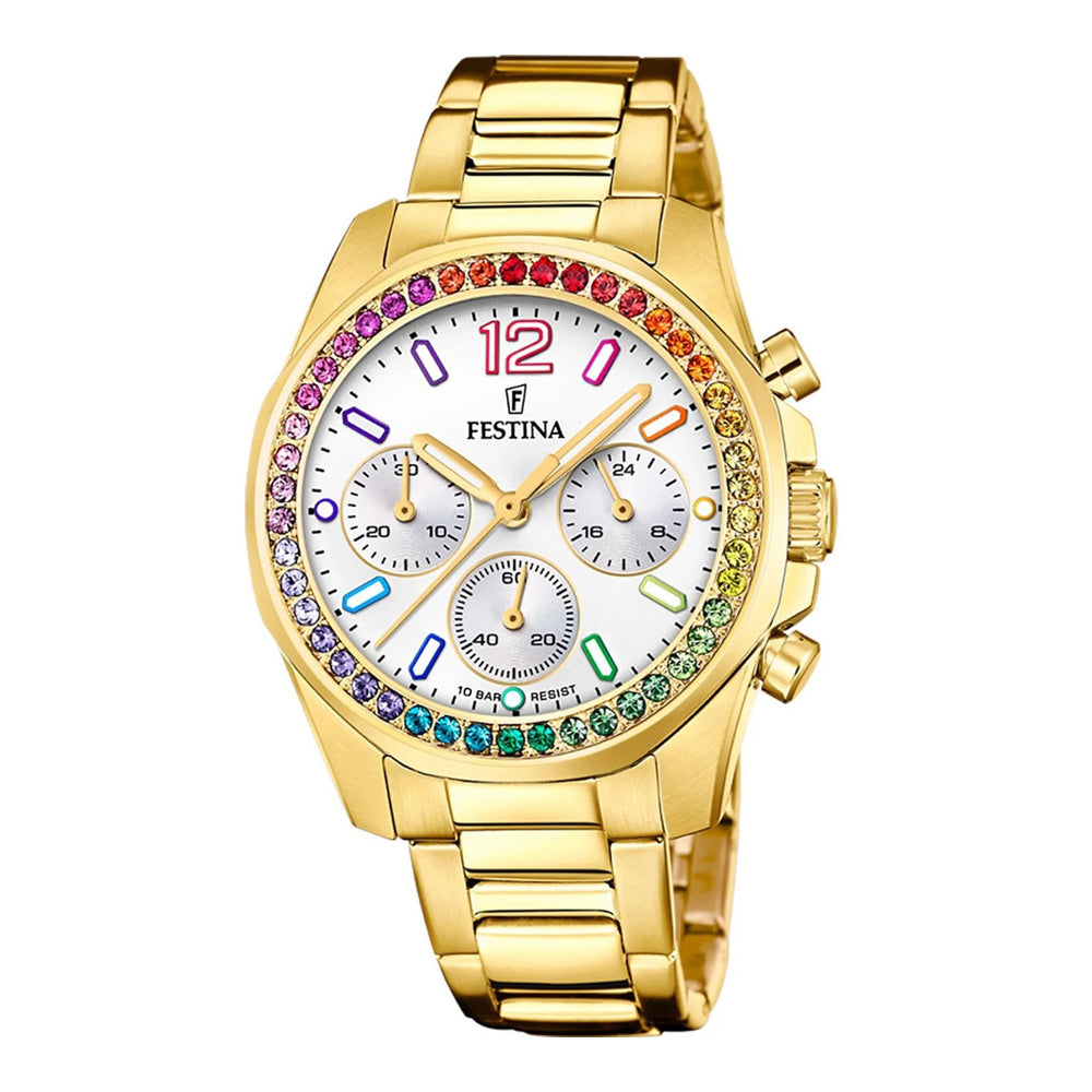 Reloj Festina Boyfriend Rainbow F20609/2 cronógrafo para mujer
