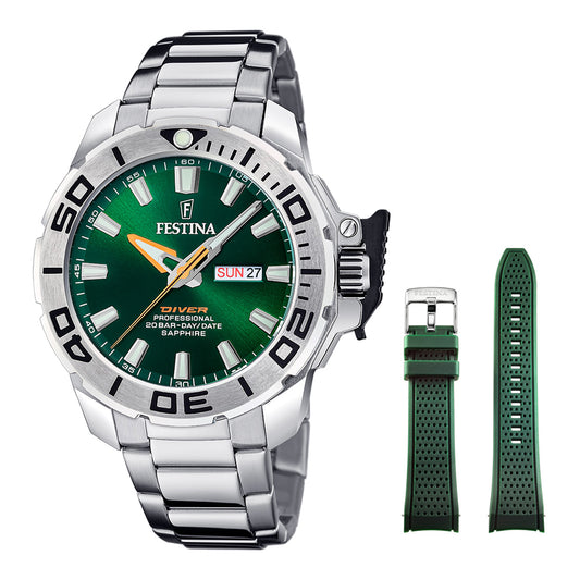 Festina The Originals Diver Set F20665/2 reloj de hombre reloj de buceo multifunción