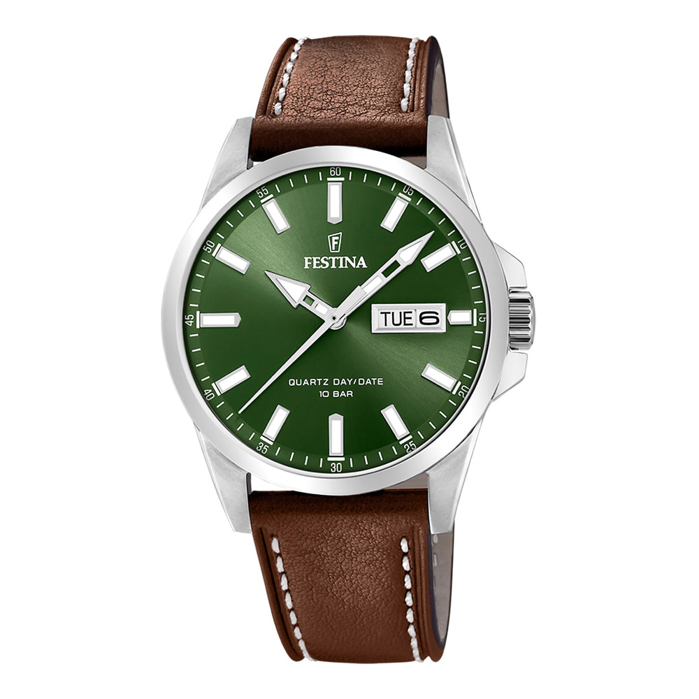 Reloj Festina Classics Day-Date F20358/5 multifunción para hombre