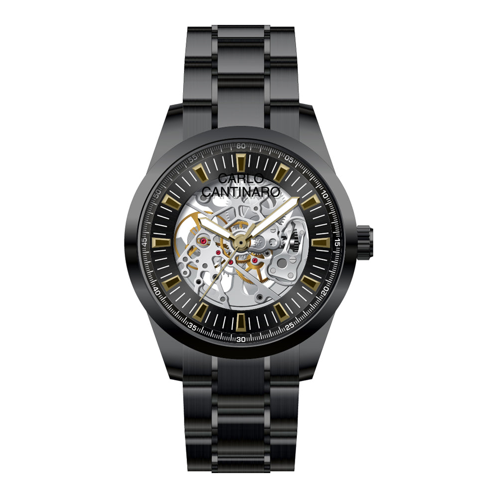 Reloj Carlo Cantinaro CC1005MB004 automático para hombre.