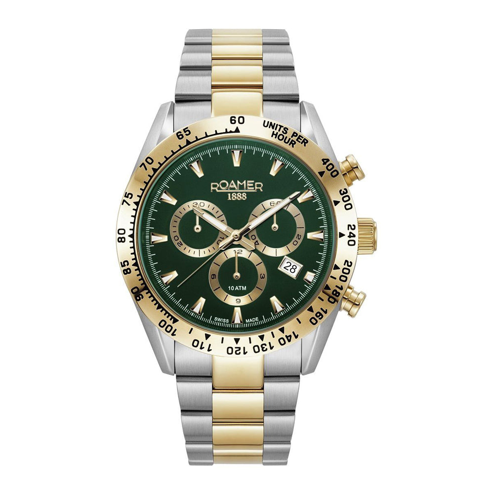 Roamer Monza 100 850837477520 reloj cronógrafo para hombre