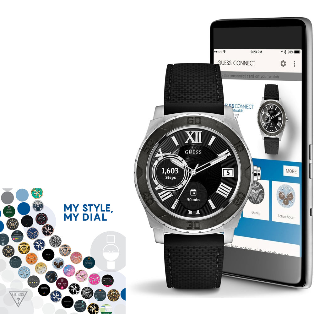 Guess Connect Ace C1001G1 Reloj Inteligente para Hombre