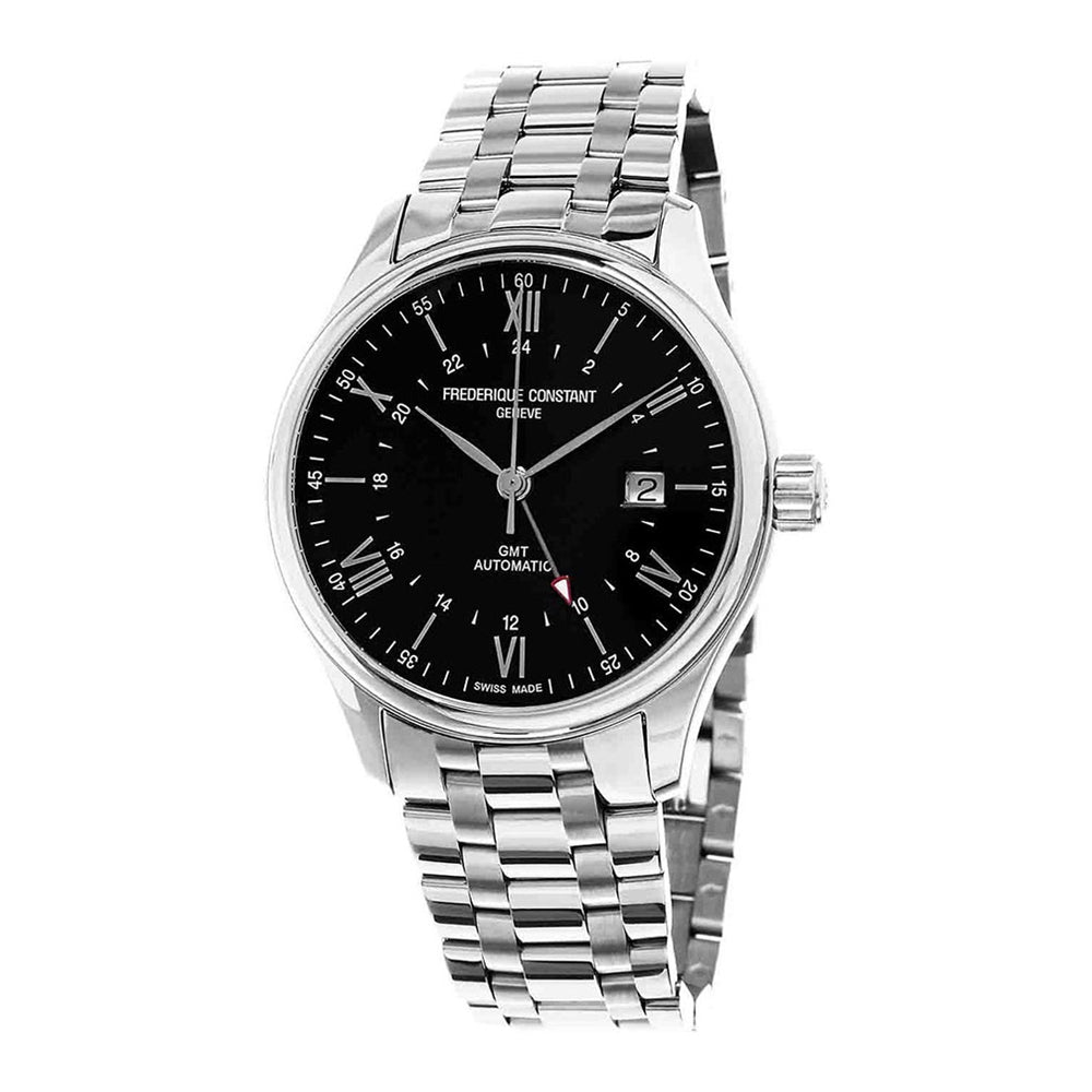 Reloj Frederique Constant Classic Index GMT automático FC-350B5B6B para hombre