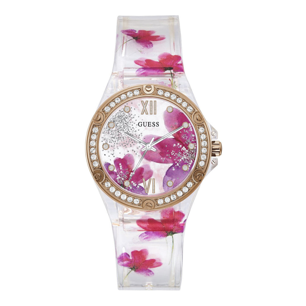 Reloj Guess Clear Bloom GW0239L1 para mujer