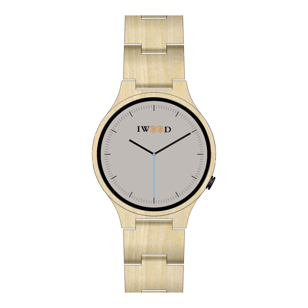 Reloj Iwood de madera auténtica para hombre IW18441001