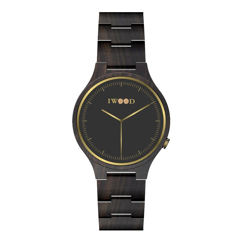 Reloj Iwood de madera auténtica para hombre IW18441003