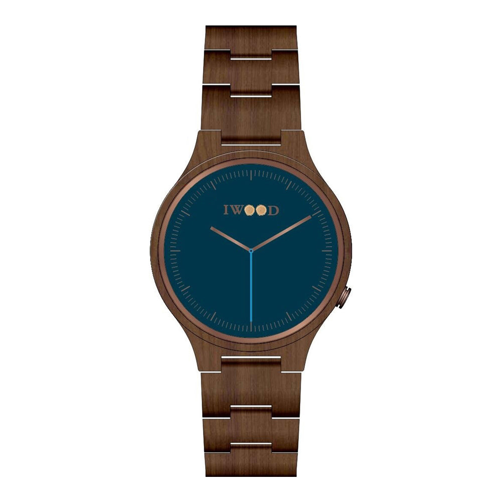 Reloj Iwood de madera auténtica para hombre IW18441004