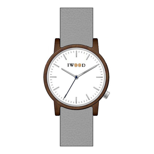 Reloj Iwood de madera auténtica para hombre IW18444001