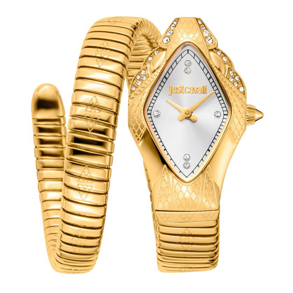 Reloj para mujer Just Cavalli Signature Snake Ferocious JC1L306M0035
