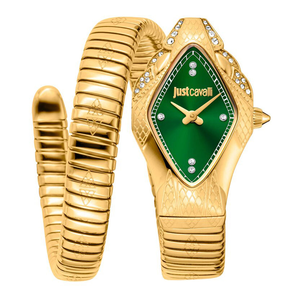Reloj para mujer Just Cavalli Signature Snake Ferocious JC1L306M0045