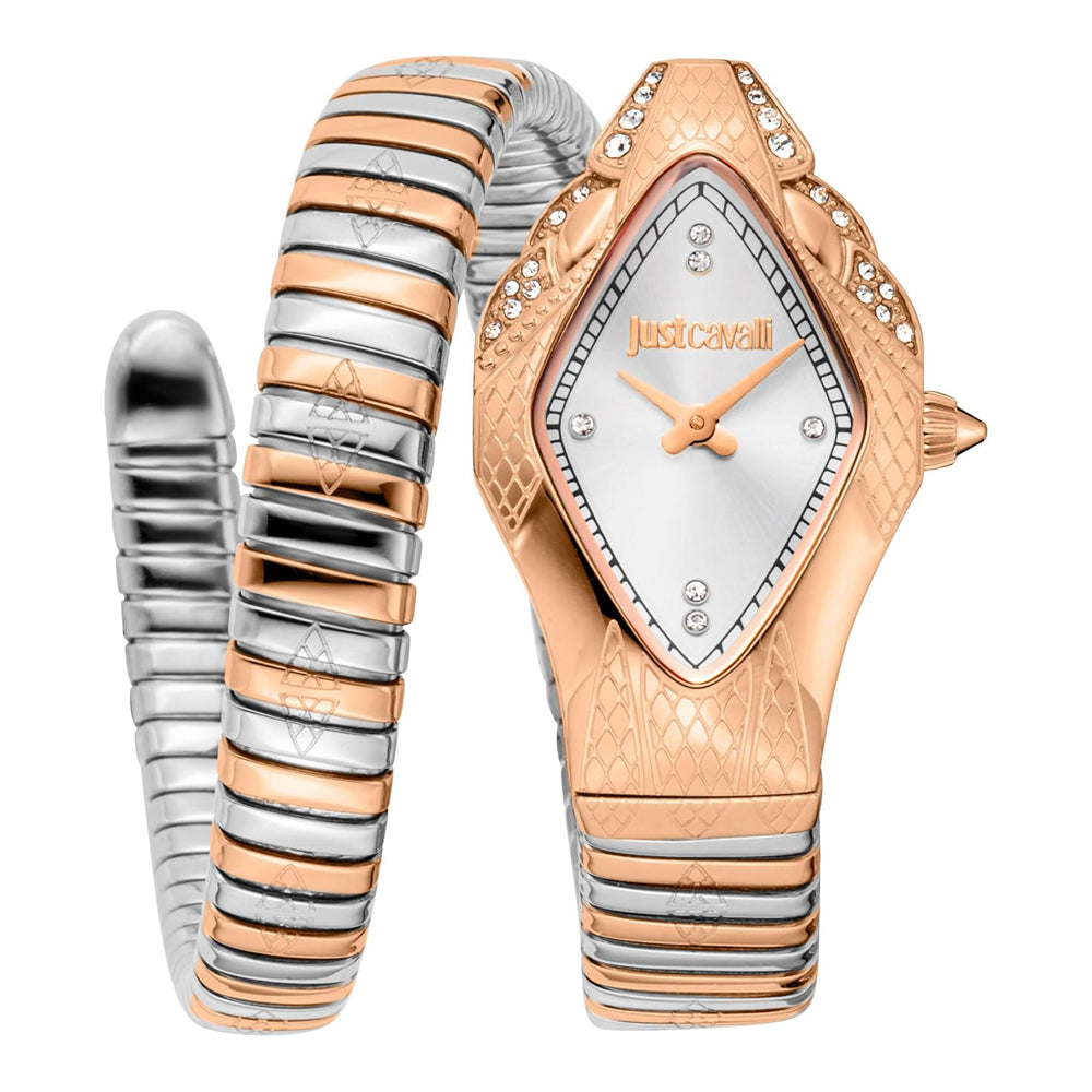 Reloj para mujer Just Cavalli Signature Snake Ferocious JC1L306M0075