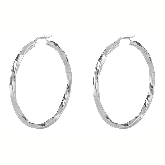 Pendientes de aro Guess mujer JUBE04184JWRHTU