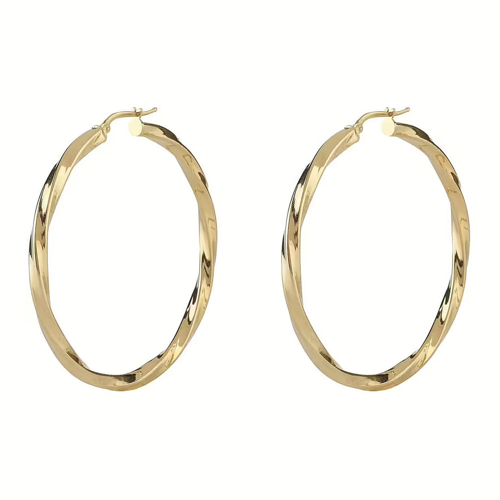 Pendientes de aro Guess mujer JUBE04184JWYGTU