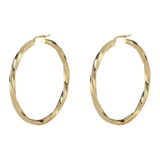 Pendientes de aro Guess mujer JUBE04184JWYGTU