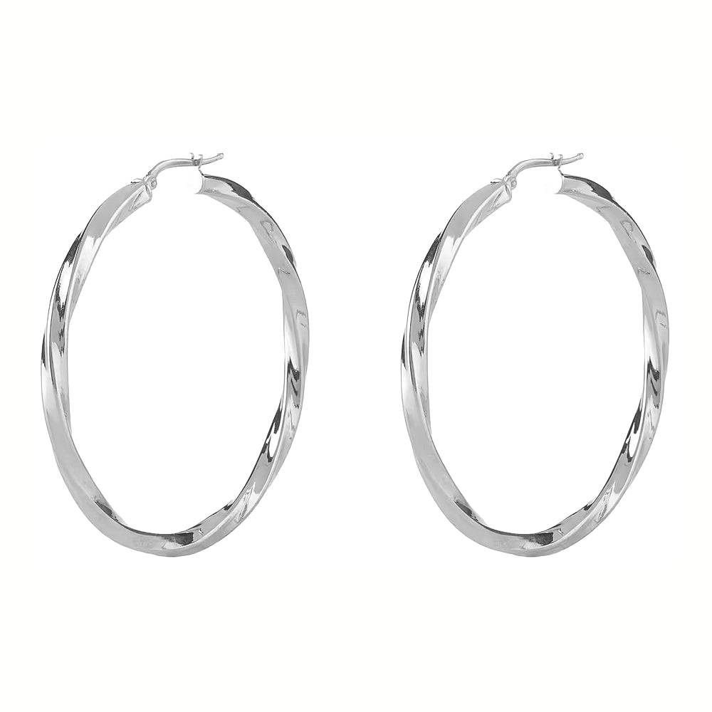 Pendientes de aro Guess mujer JUBE04185JWRHTU