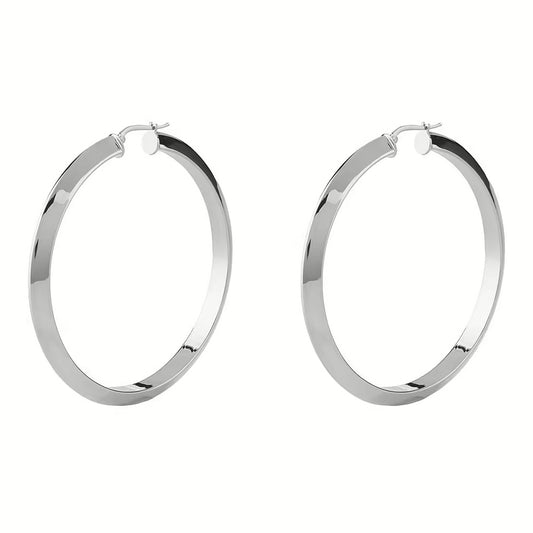 Pendientes de aro Guess mujer JUBE04193JWRHTU