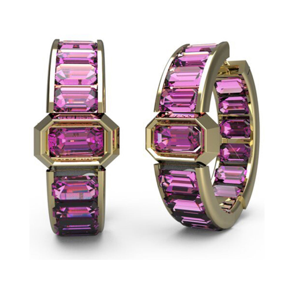 Pendientes de aro Guess mujer JUBE04253JWYGFCTU