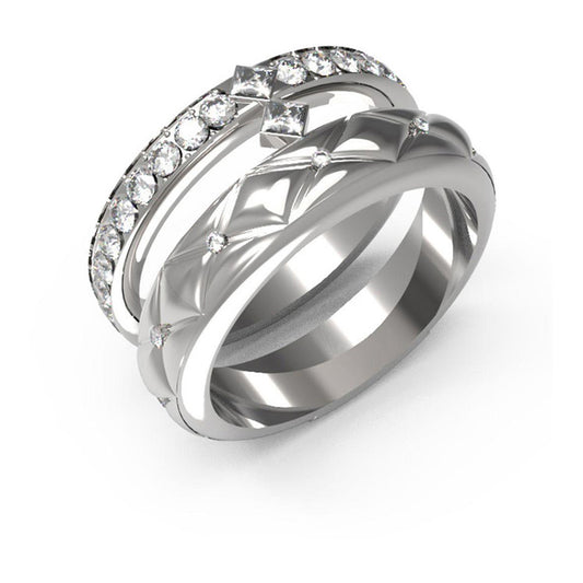 Anillo Guess mujer JUBR04586JWRH52