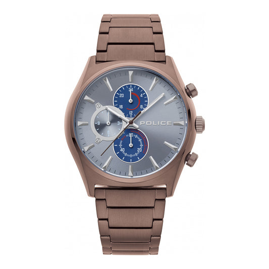 Reloj Police Troyan PL.15723JSBN/61M para hombre con doble temporizador