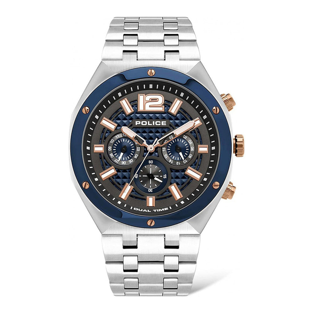 Reloj Police Kediri PL.15995JSTBL/61M para hombre con doble temporizador