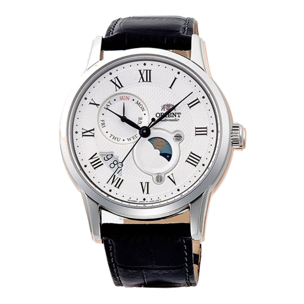 Reloj Orient Sol y Luna Automático RA-AK0008S30B para hombre