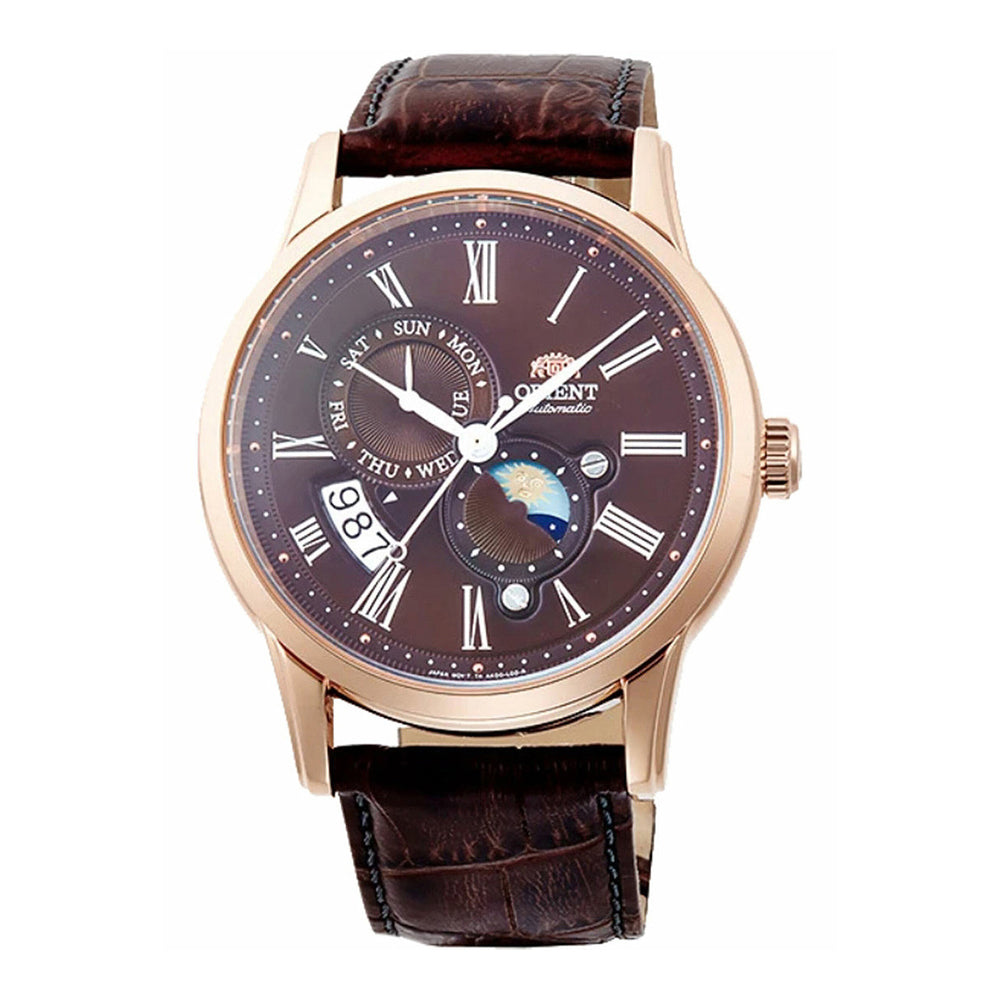 Reloj Orient Sol y Luna Automático RA-AK0009T30B para hombre