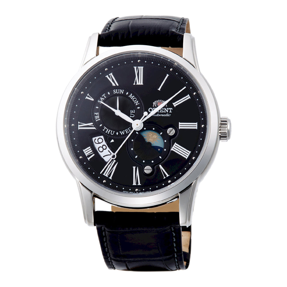 Reloj Orient Sol y Luna Automático RA-AK0010B30B para hombre