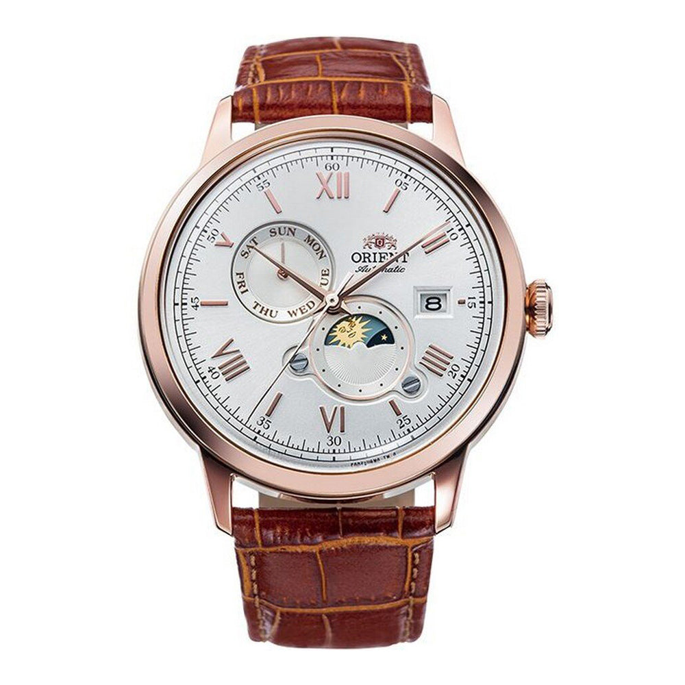 Reloj Orient Sol y Luna Automático RA-AK0801S30B para hombre