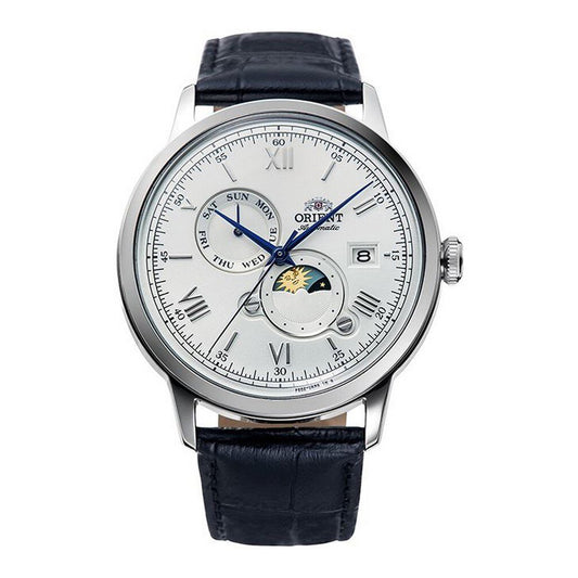 Reloj Orient Sol y Luna Automático RA-AK0802S30B para hombre