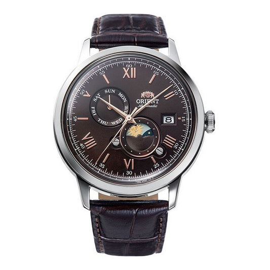 Reloj Orient Sol y Luna Automático RA-AK0804Y30B para hombre