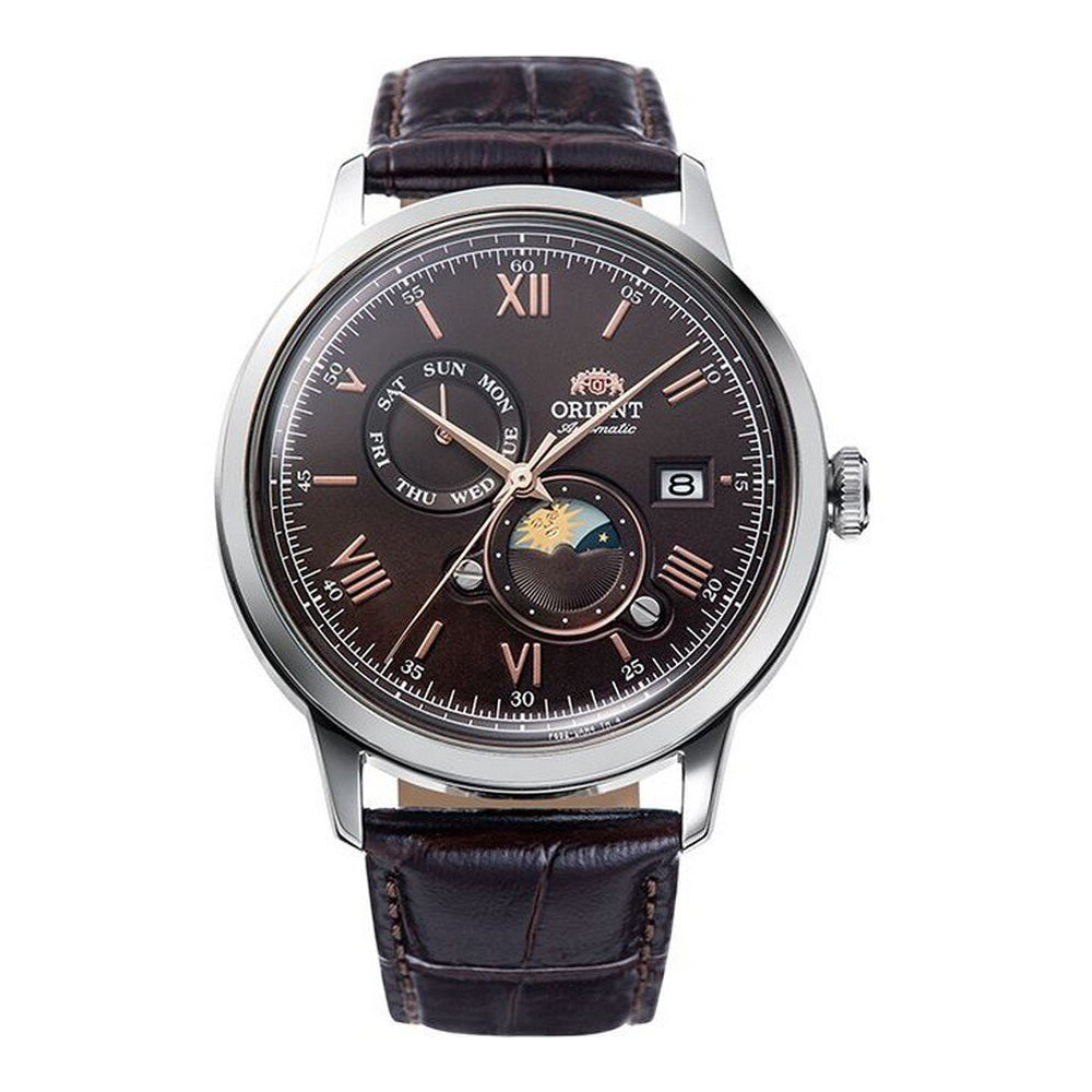 Reloj Orient Sol y Luna Automático RA-AK0804Y30B para hombre
