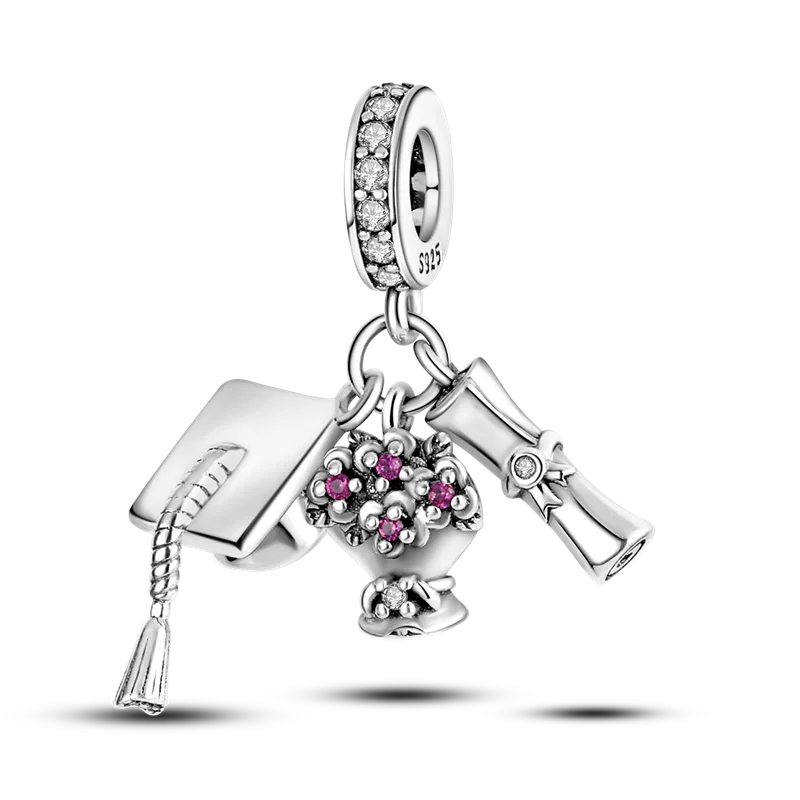 Conjunto de Charms en Plata de Ley 925