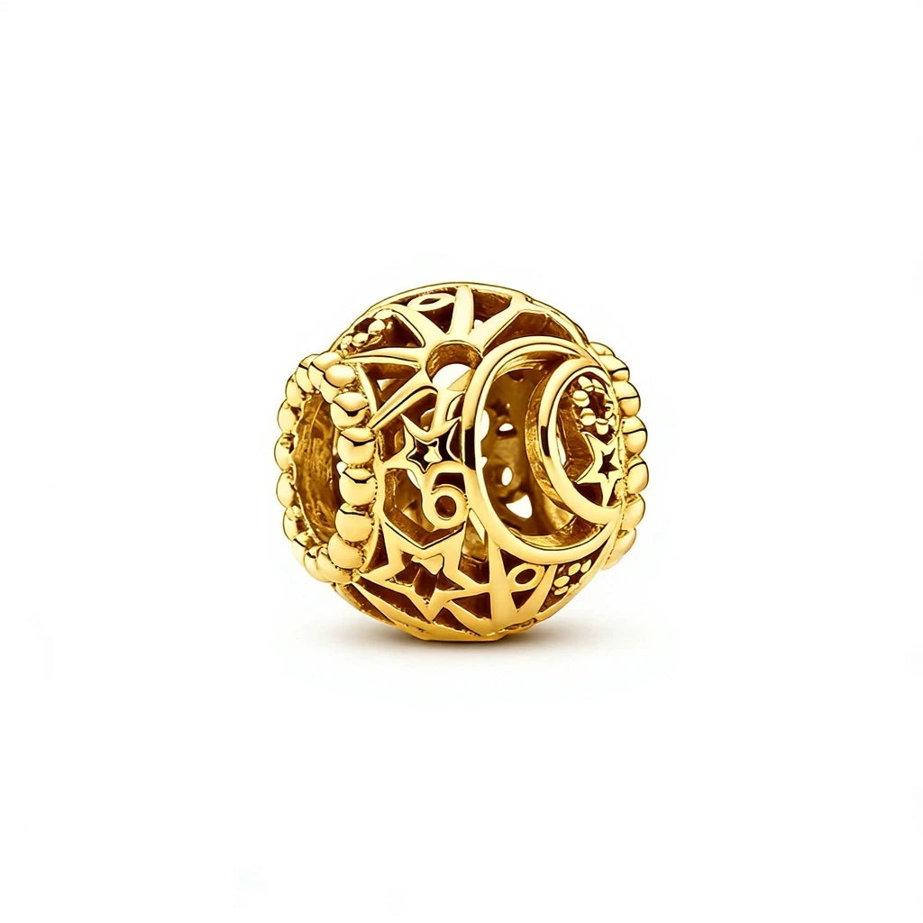 Conjunto de Charms en color Oro
