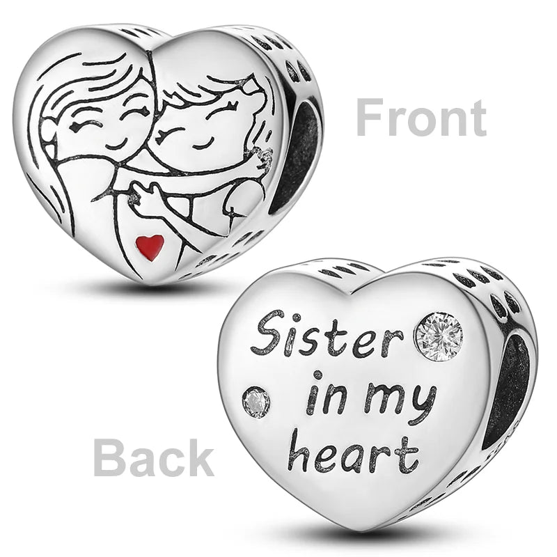 Conjunto de Charms en Plata de Ley 925