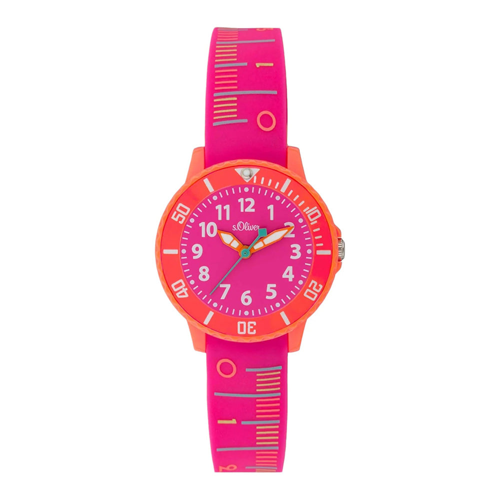 Reloj para niños s.Oliver SO-3774-PQ